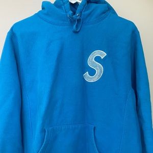 Light Blue Supreme Hoodie